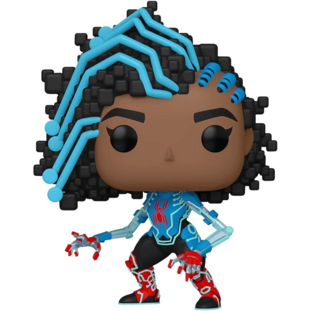 Brinquedo Interativo Pop Spider-man - Spider-byte 1229 com Peças para Montar e Web Shooter Vermelho