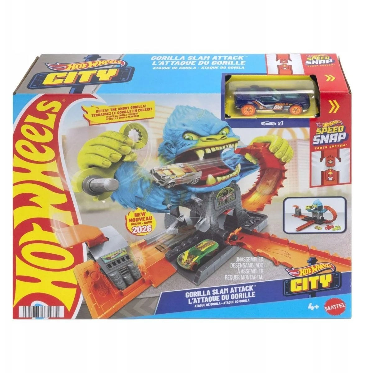 Hot Wheels City - Ataque do Gorila | Mattel