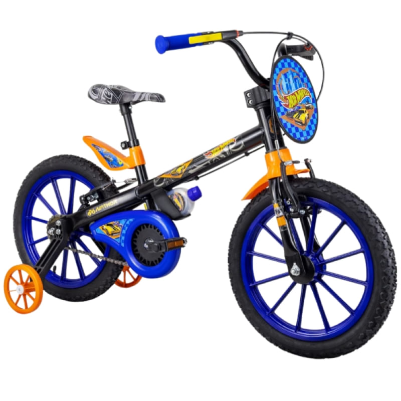 Bicicleta Infantil Aro 16 Hot Wheels 2 Nathor 350983