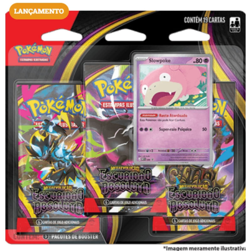 POKEMON ME05 BLISTER TRIPLO ESCURIDAO ABSOLUTA - COPAG