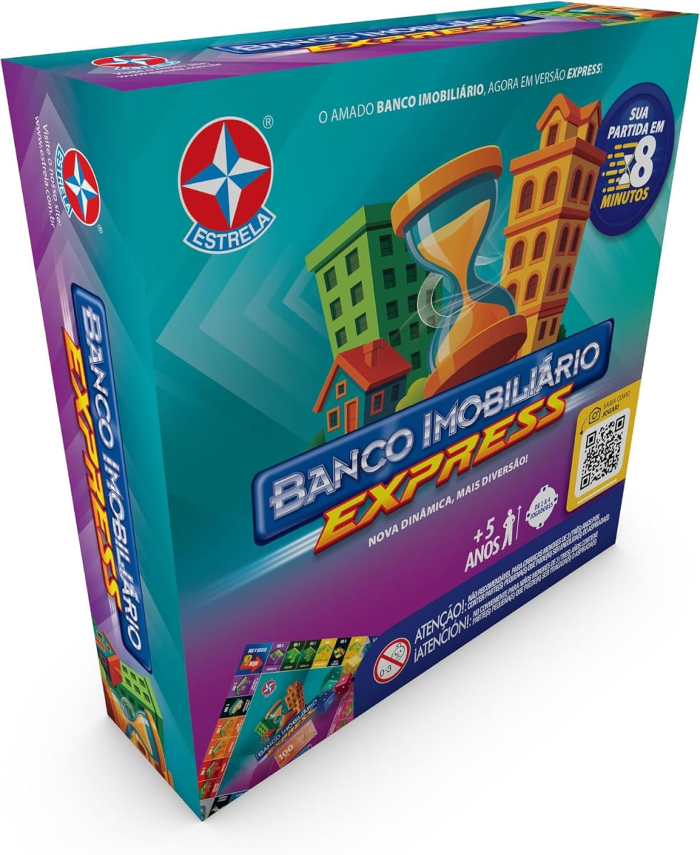 JOGO BANCO IMOBILIARIO EXPRESS - ESTRELA