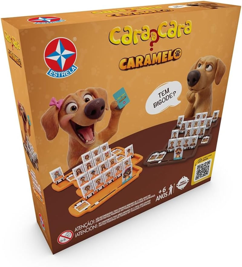 JOGO CARA A CARA CARAMELO - ESTRELA