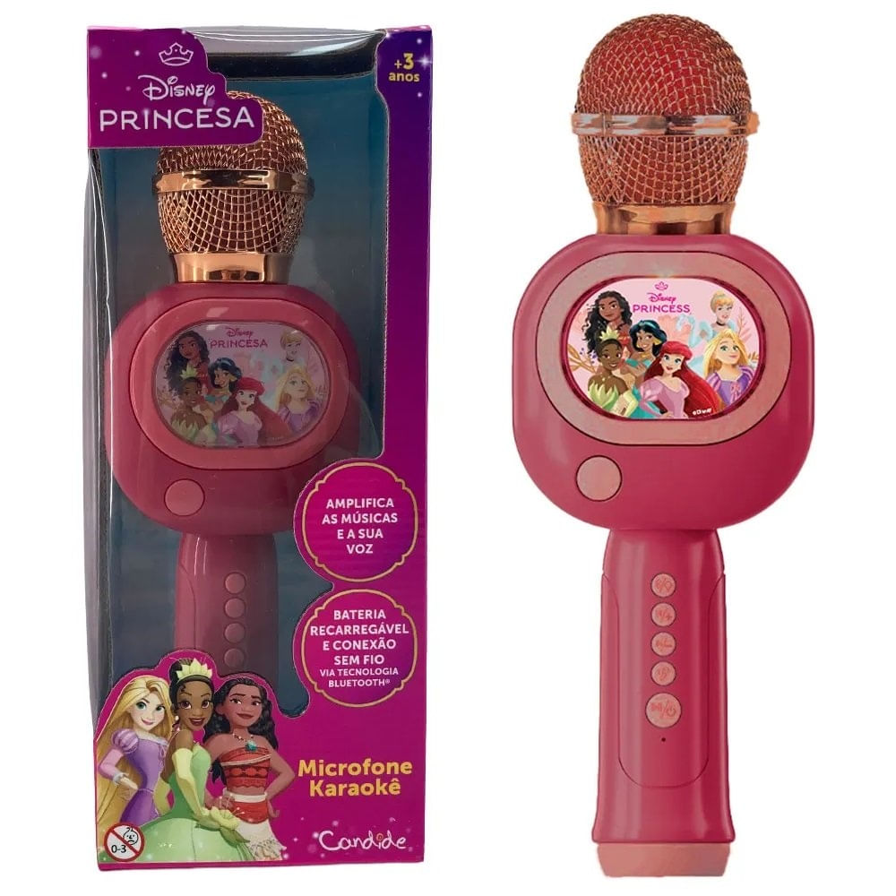 Princesas - Microfone Karaoke | Candide