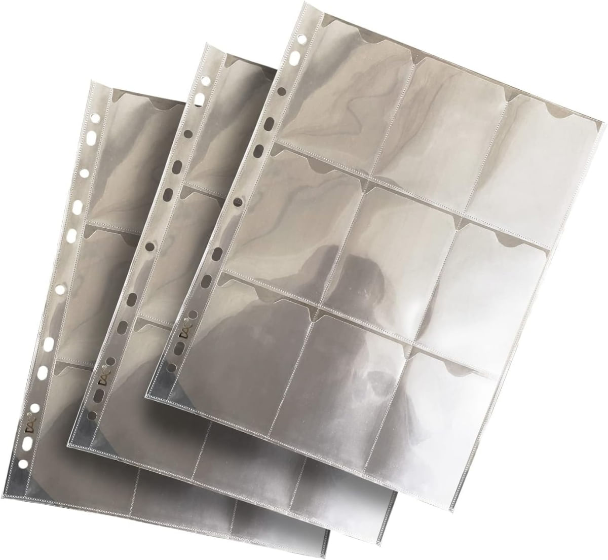 ENVELOPES PLASTICOS COM 10 PARA PASTA/FICHARIO - DAC