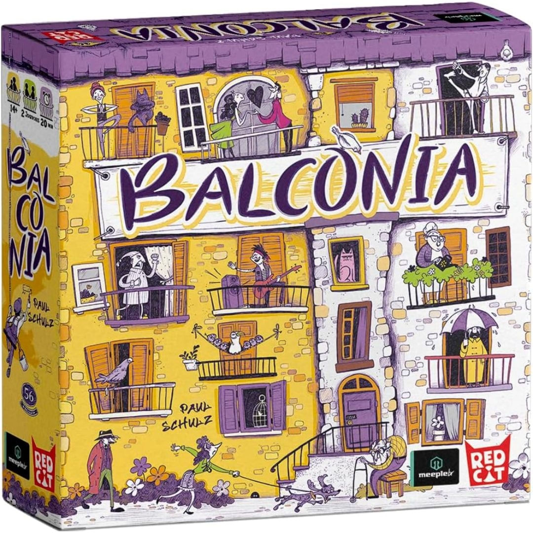 Jogo de Tabuleiro Balconia Meeplebr