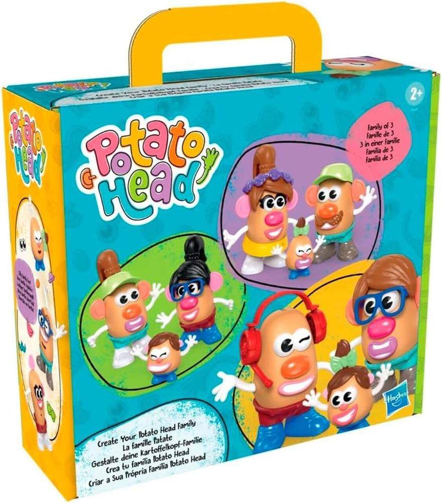 Kit Bonecos Potato Head Sua Família Hasbro - F9408