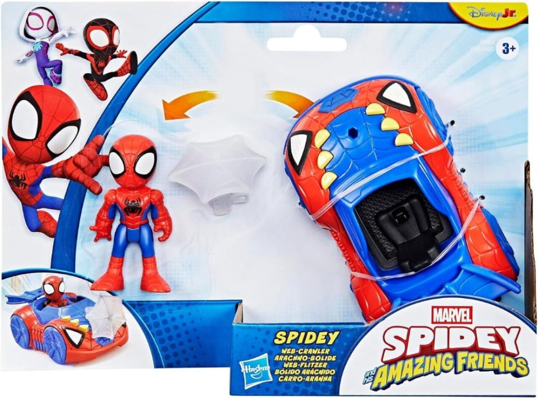 Boneco E Veículo Spidey Homem Aranha Hasbro - G1952