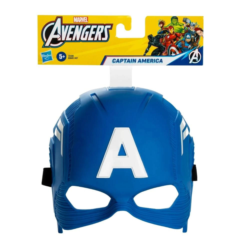 Máscara Do Capitão América Avengers Marvel Hasbro - C0480