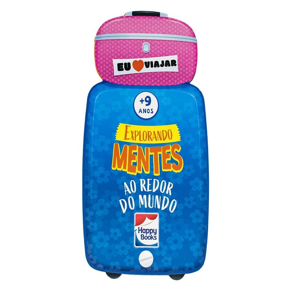 LIVRO EXPLORANDO MENTES: AO REDOR DO MUNDO - HAPPY BOOKS