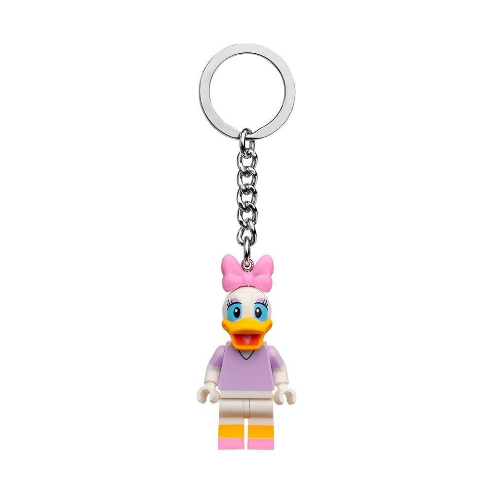 Chaveiro Lego Disney Daisy Duck 854112 Mini Figura Roxo