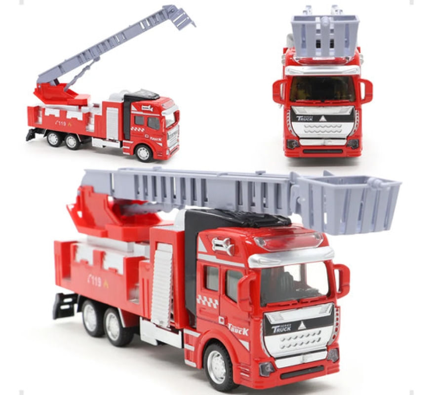 CARRINHO DE BOMBEIRO 1:50