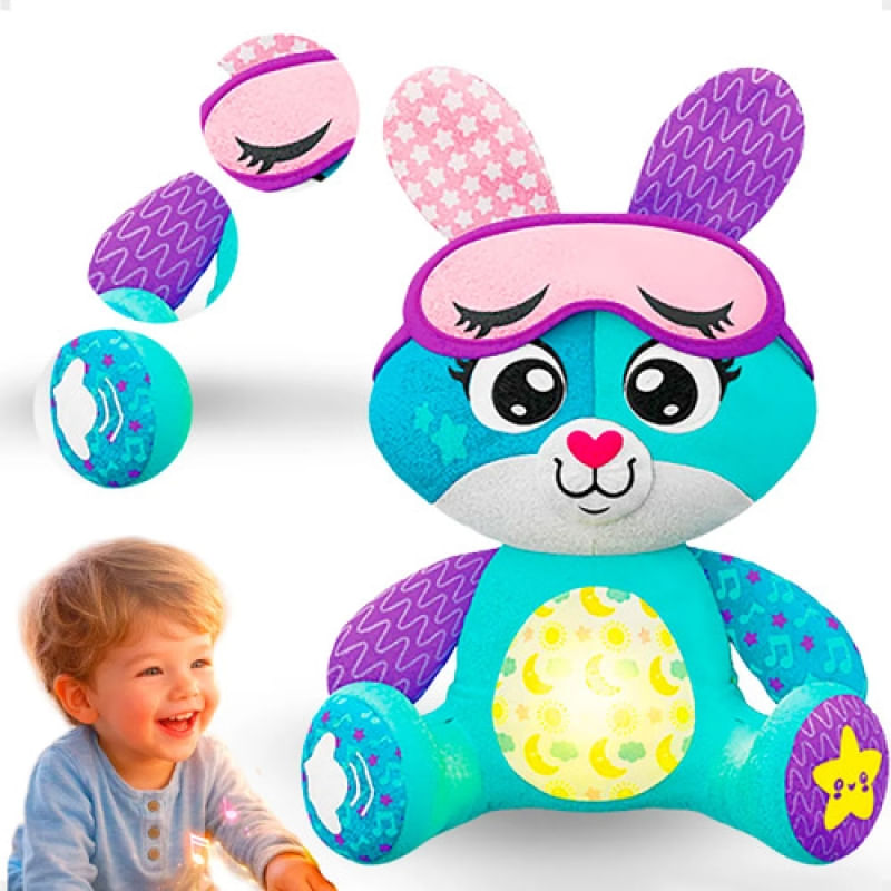 PELUCIA COELHINHO BONS SONHOS