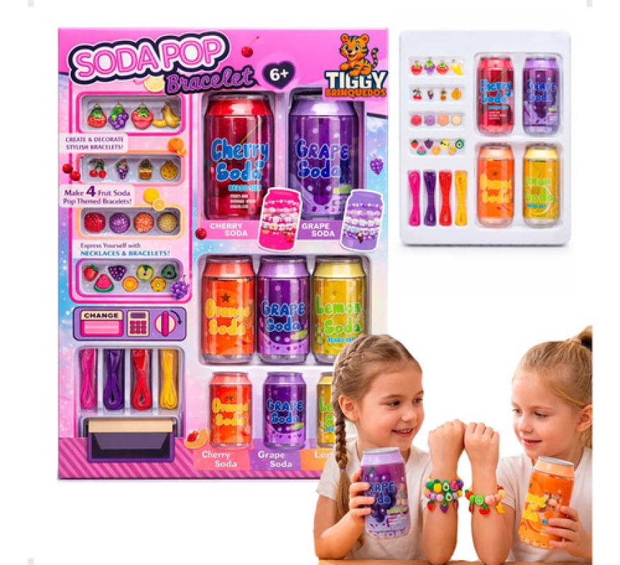 GELADEIRA COM REFRI SHINY TOYS