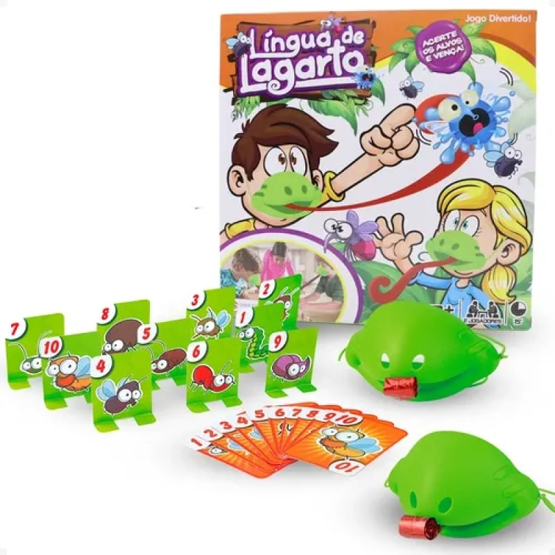JOGO INFANTIL LINGUA DE LAGARTO