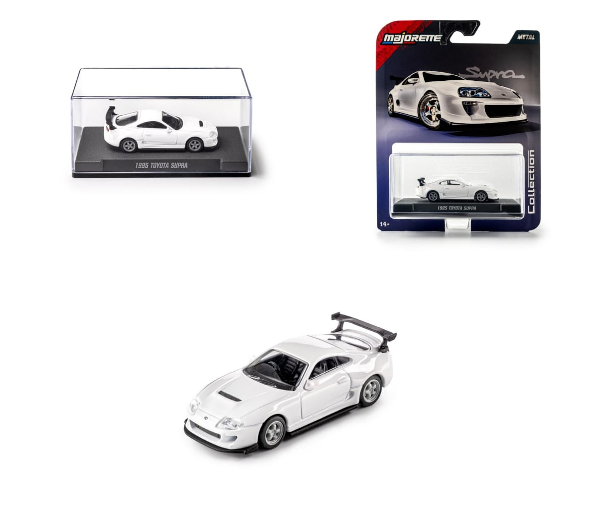 1995 Toyota Supra - Branco - Collection - 1/64 - Majorette