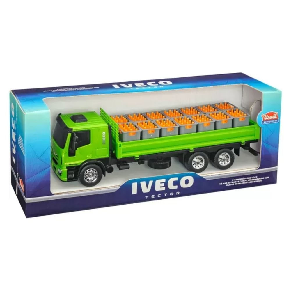 Caminhão Iveco Tector Dropside Bebidas - Cor Sortida - Usual