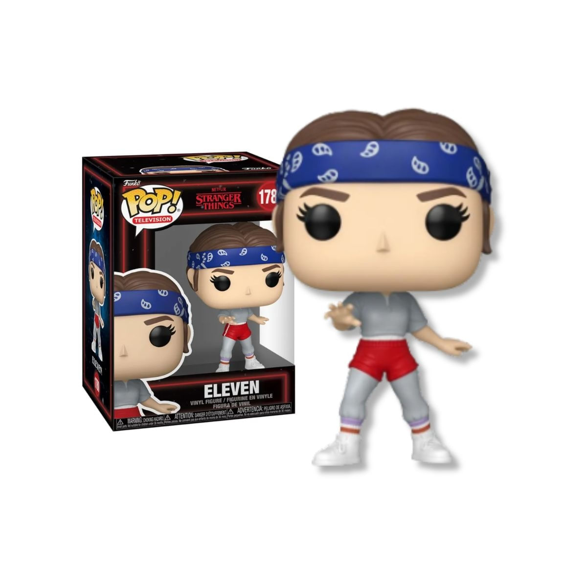 Boneco Funko Pop! Stranger Things T5 Eleven Onze com Bandana