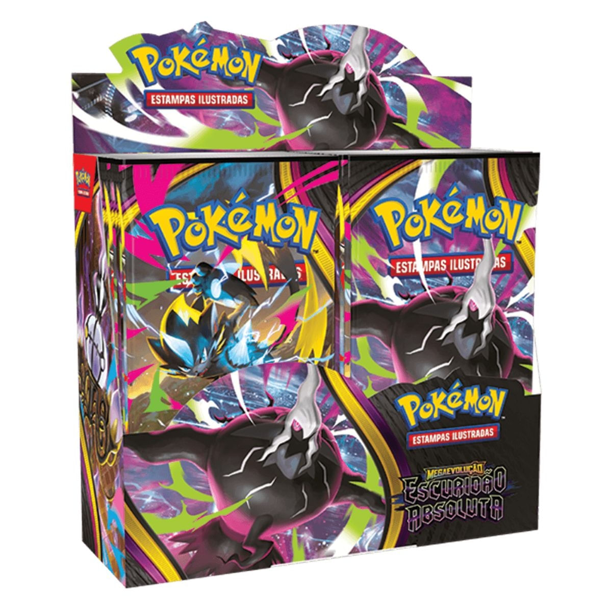 Box Display Pokémon Escuridão Absoluta Oficial com 36 Boosters