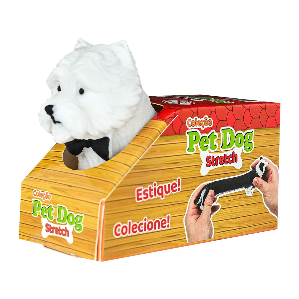 SQUISHY CACHORRO CASINHA SORTIDOS 10 CM - DM BRASIL