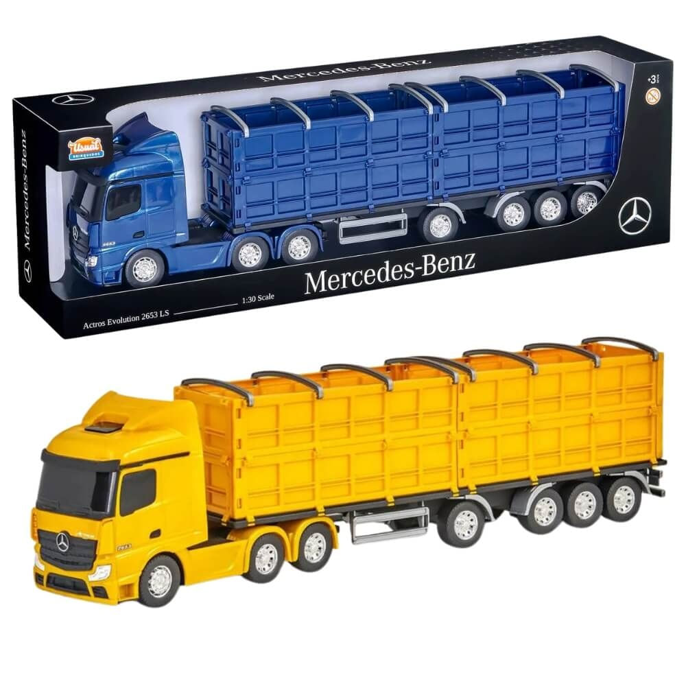 Caminhão Mercedes Benz Actros Graneleiro - Cor Sortida - Usual Brinquedos