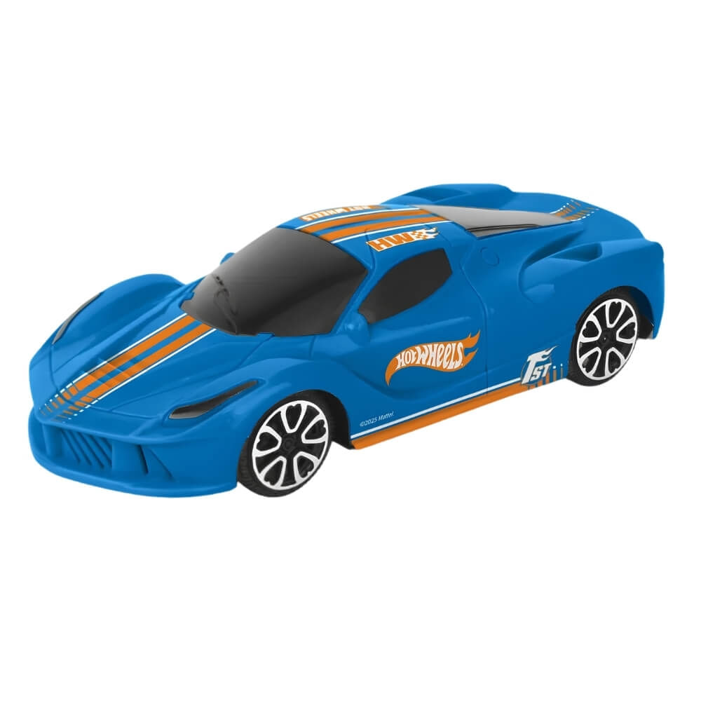 Carro Com Controle Remoto Hot Wheels Sprint 1:24 - Azul - Multikids