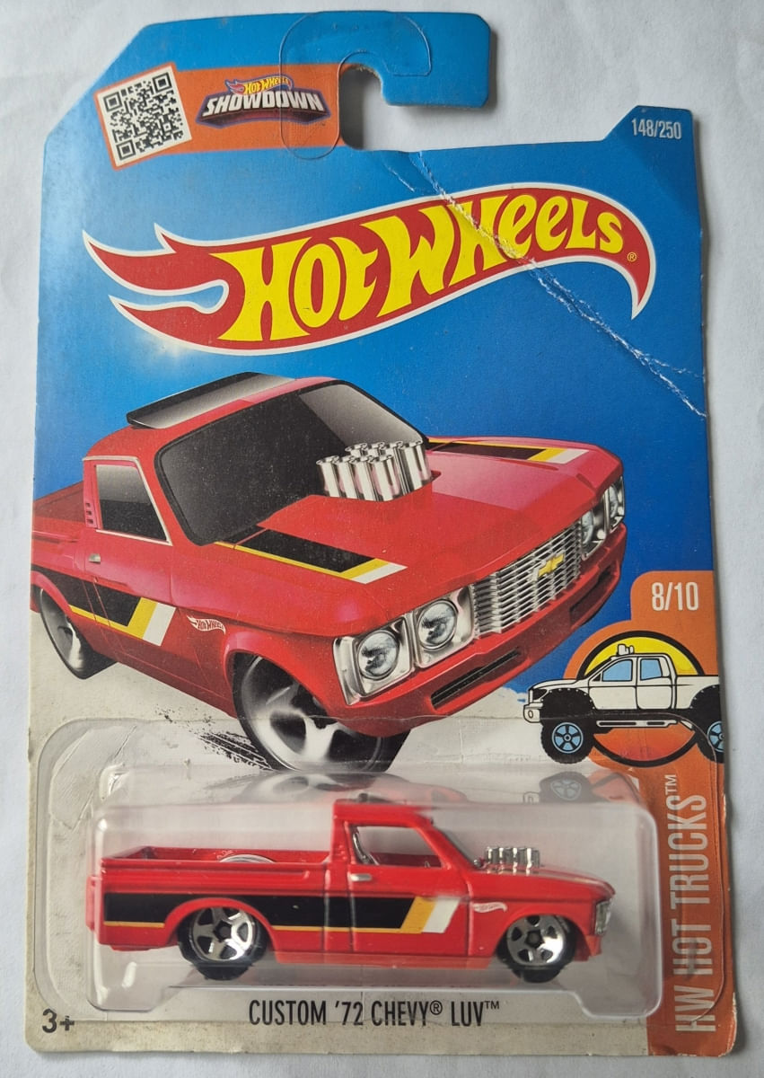 *Embalagem Danificada* Hot Wheels Hot Trucks - Custom ? Chevy Luv