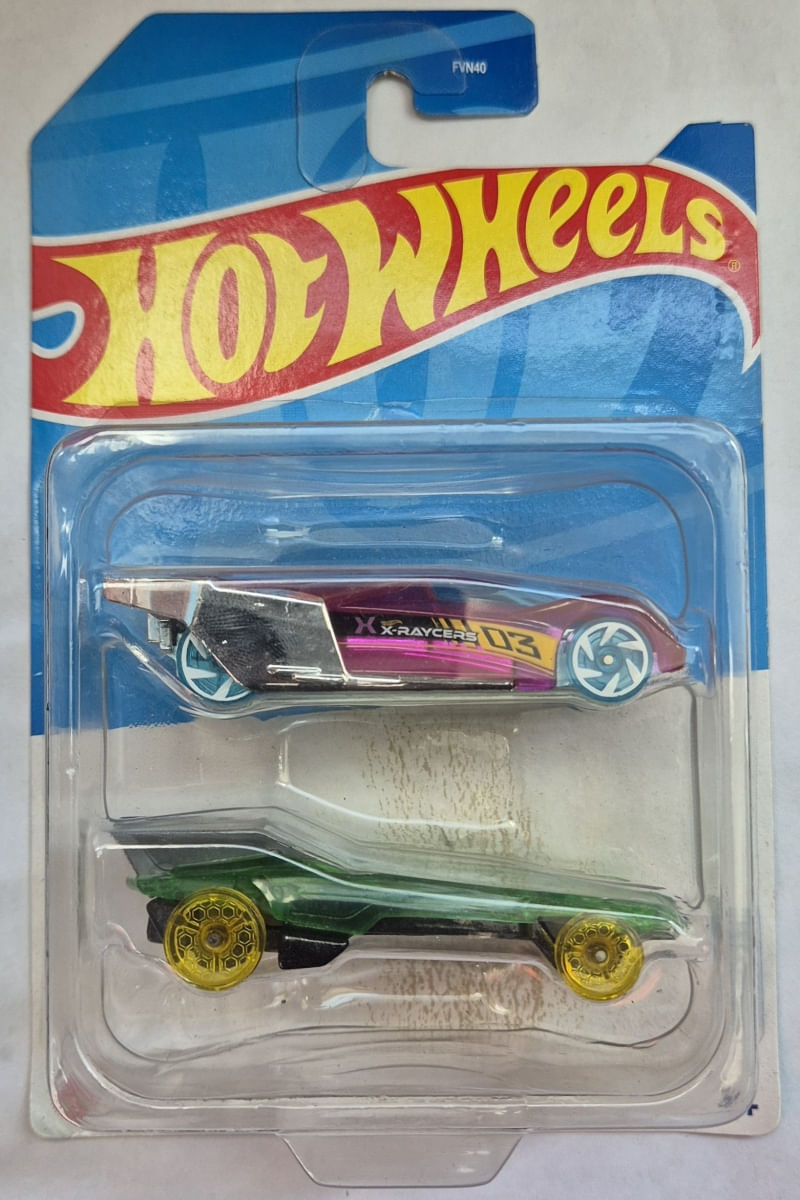 *Embalagem Danificada* Hot Wheels Pack de 2 - Lindster Prototype + Formula Solar