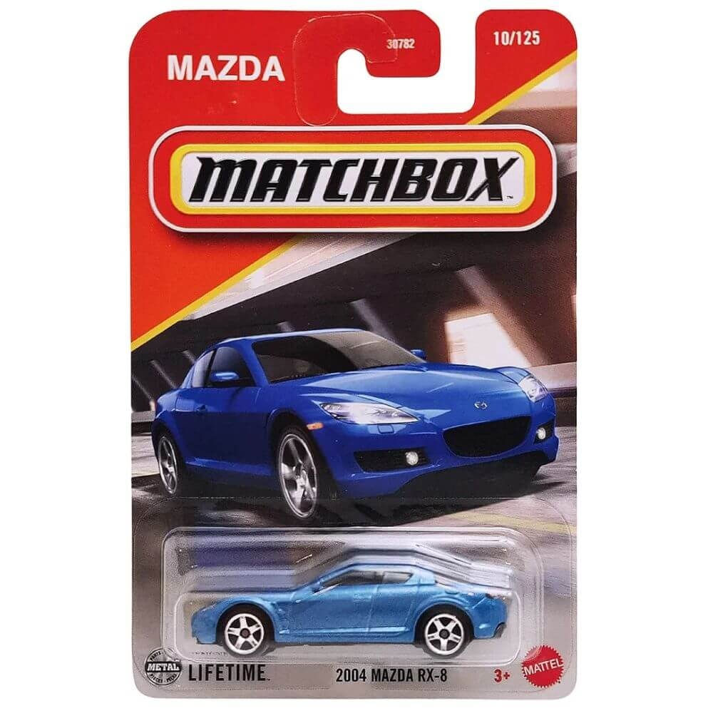 Carrinho Miniatura Matchbox 1:64 - 2004 Mazda RX-8 - Mattel JBP20