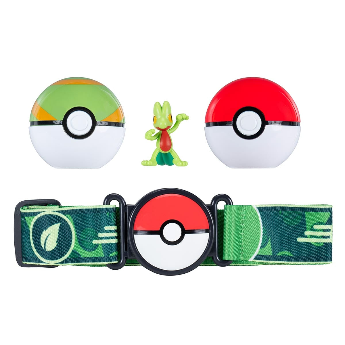 Cinto Com Boneco Treecko E 2 Pokébolas - Pokémon