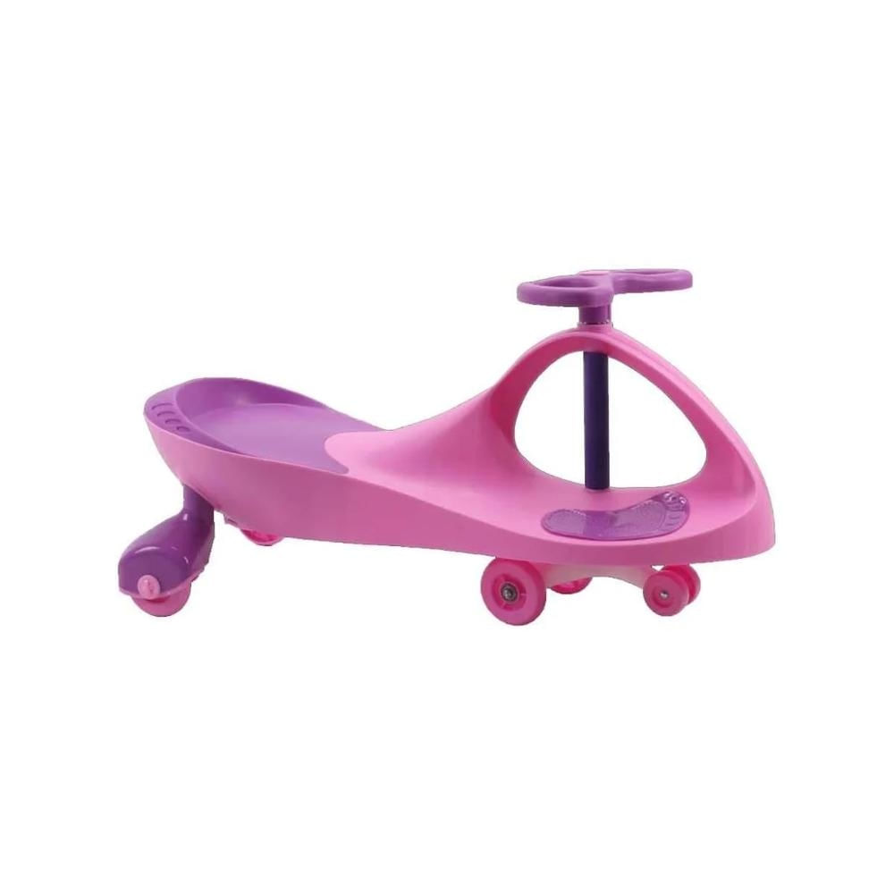 Carrinho Super-Car 360° Rosa Roxo Com Led Unitoys 1405