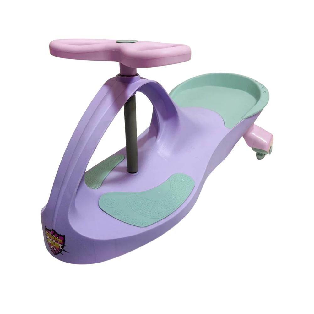 Carrinho Super-Car 360° Candy Rosa Com Led Unitoys 3709