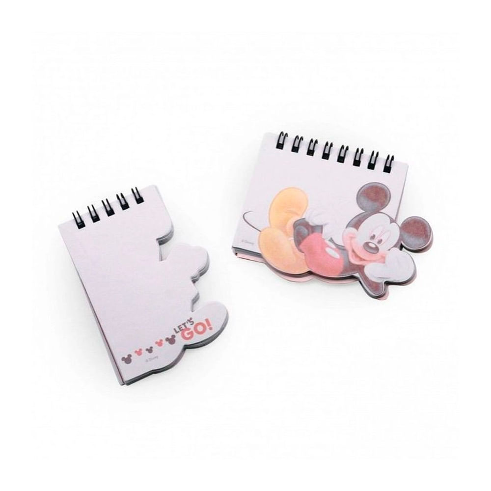 Kit Bloco de nota vermelho mouse personagem YF-1434-MK1