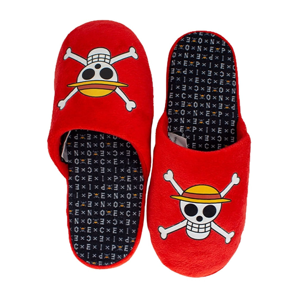 Chinelo de Quarto Zona Criativa One Piece