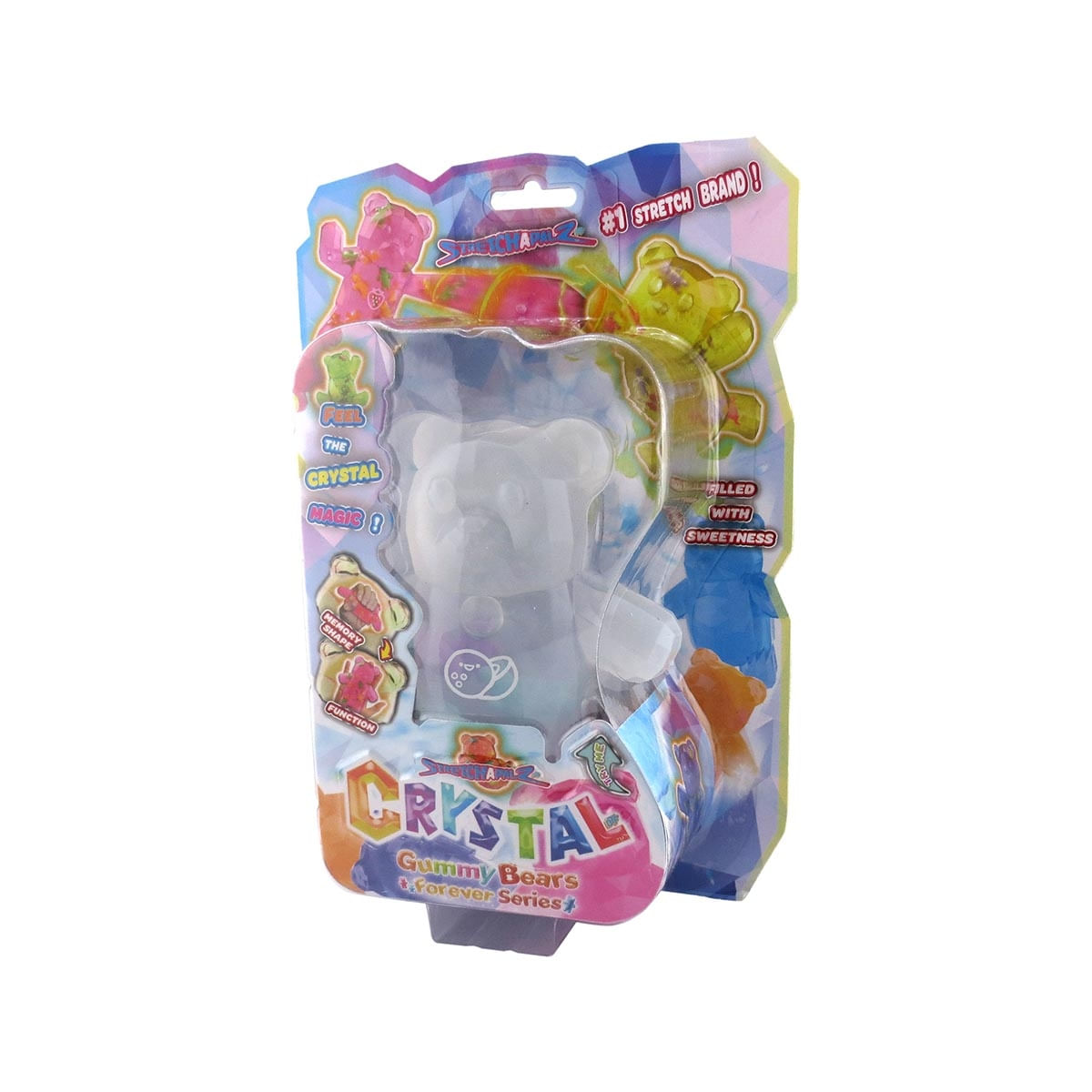 Stretchapalz Crystal - Boneco Urso Fiji 12Cm Urso - Sunny
