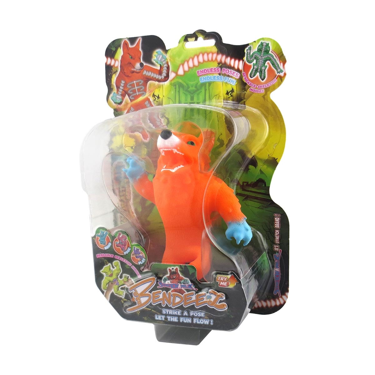 Boneco Elástico Emberpaw de 12cm - Stretchapalz Bendeel
