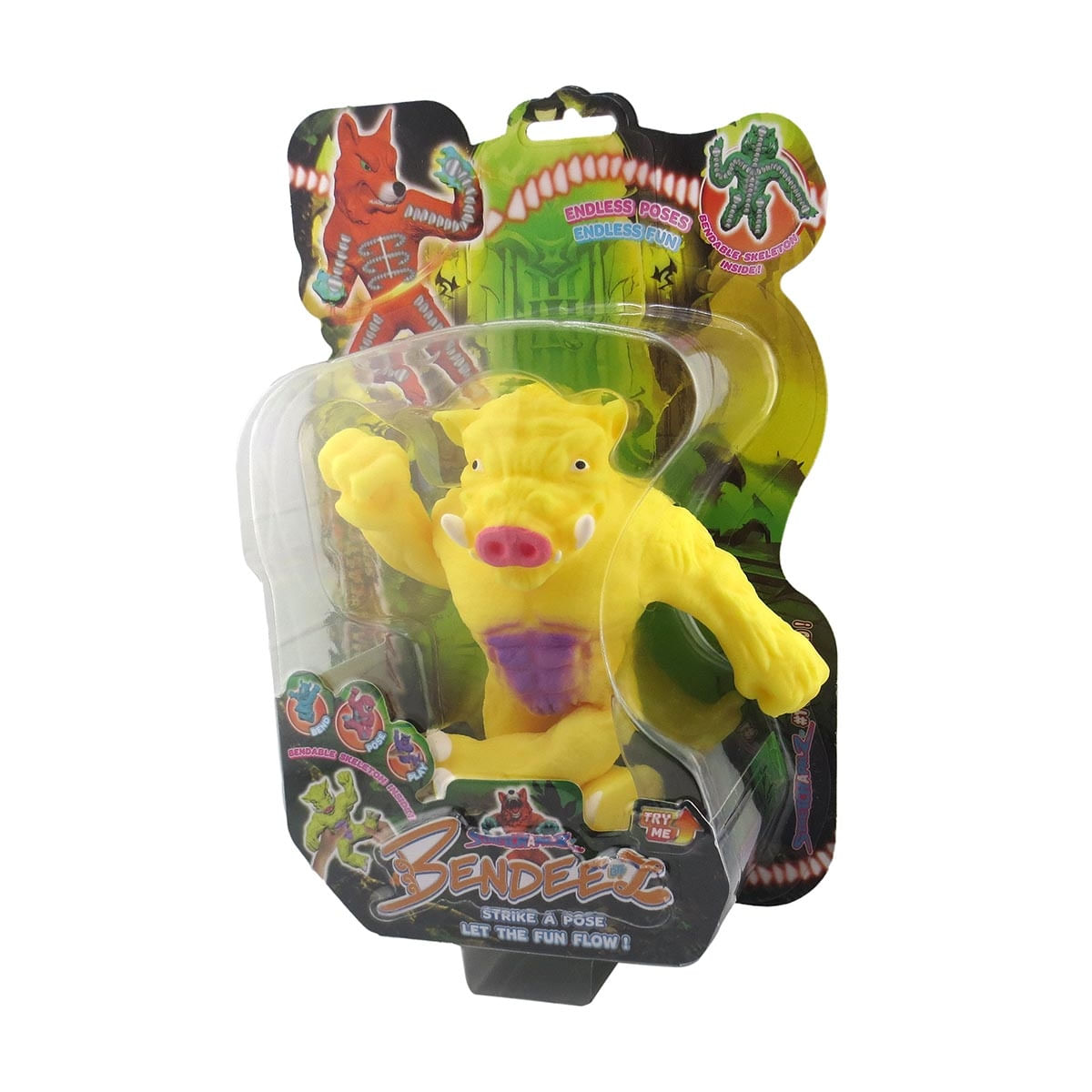 Boneco Elástico Savrik de 12cm - Stretchapalz Bendeel