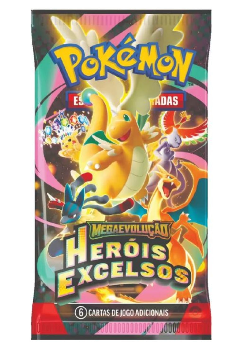 BOOSTER POKEMON UNITARIO HEROIS EXCELSOS - COPAG