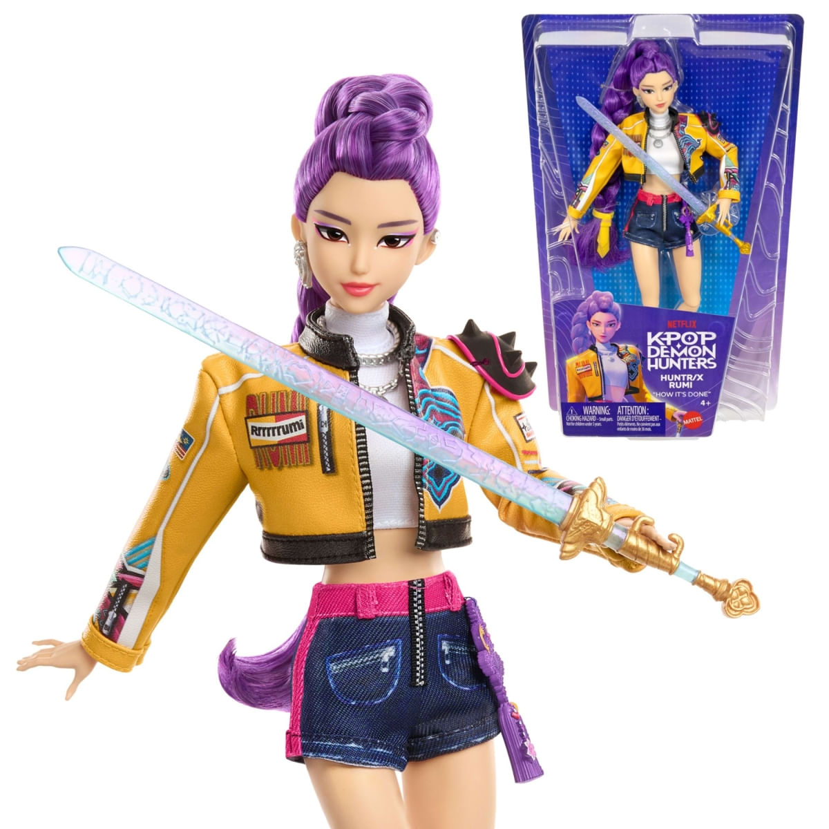 Boneca Rumi - Huntr/X - How It's Done - Guerreiras do Kpop - Mattel