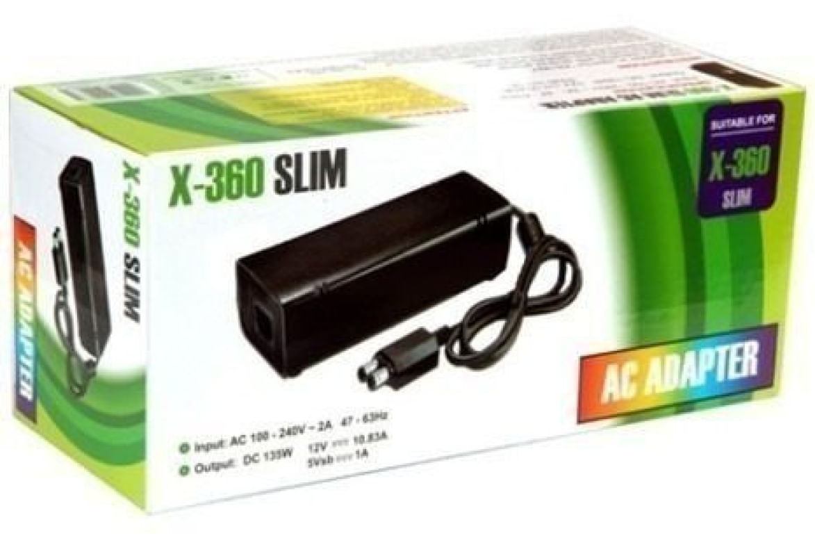 Fonte Xbox 360 Slim Bivolt 110v 220v 135w