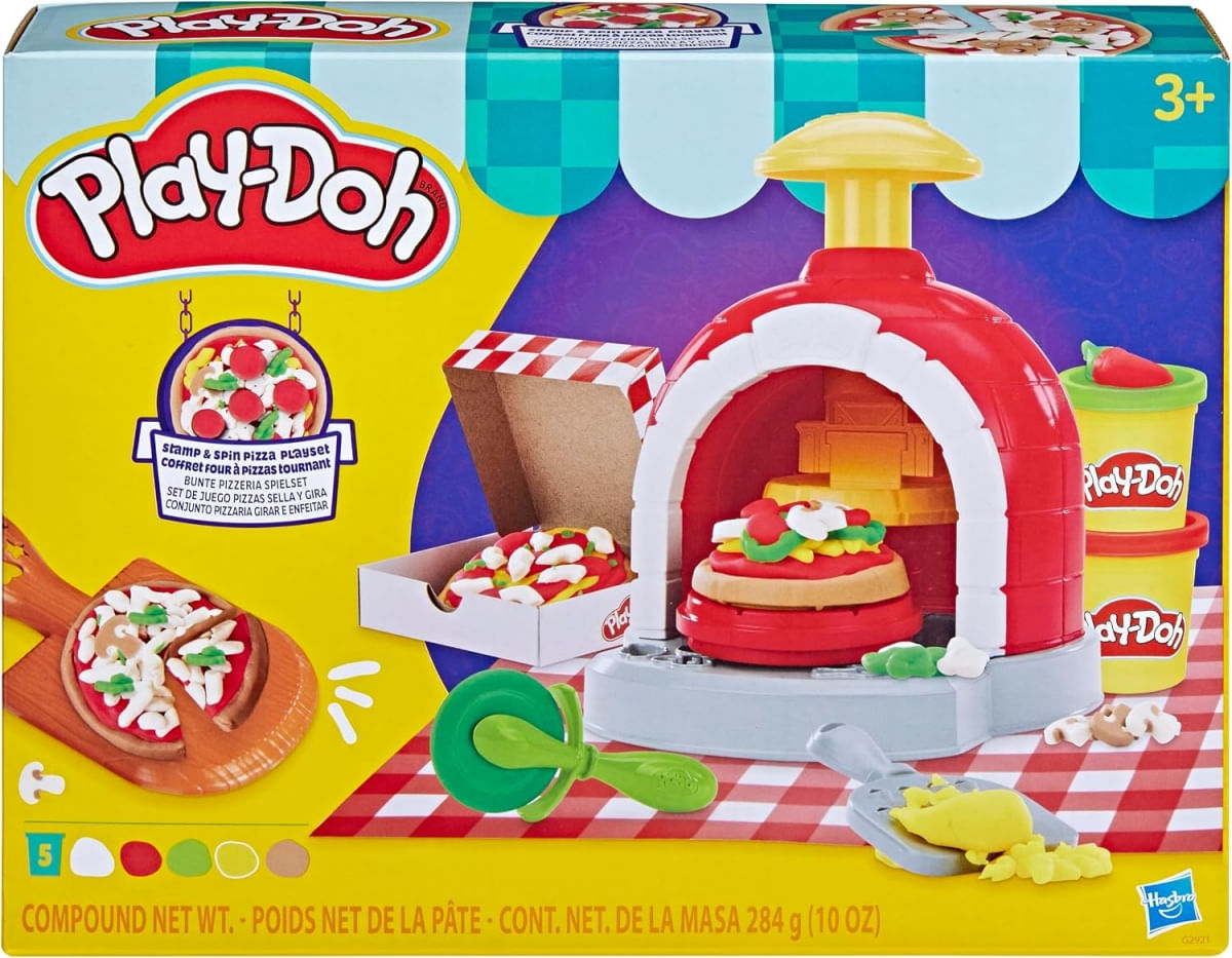 PLAY DOH PIZZA OVEN PLAYSET REFRESH - HASBRO