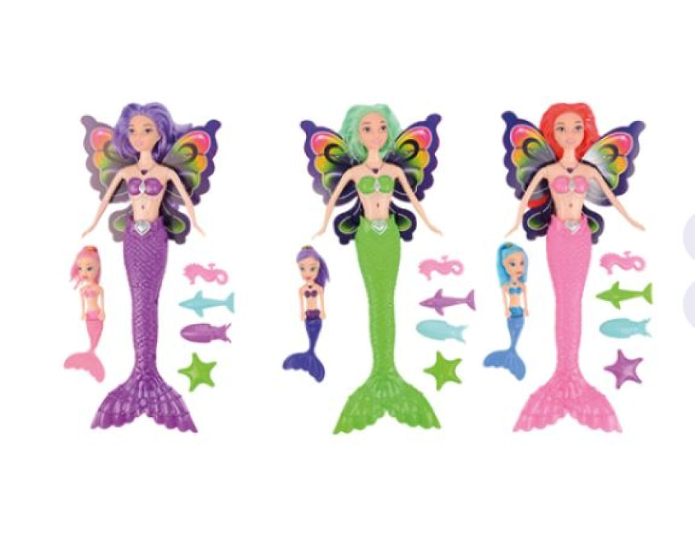 FADA SEREIA COM LUZ CORES SORTIDAS - PICA PAU