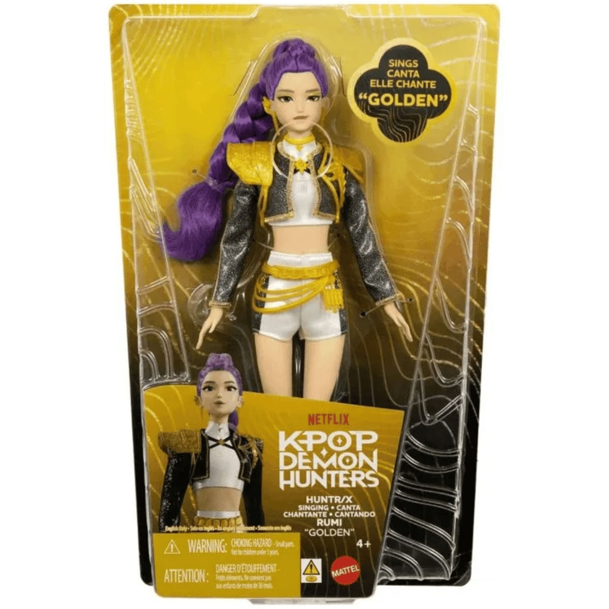 Boneca Rumi Guerreiras do Kpop Com Som 30Cm 4+ JRN39 Mattel
