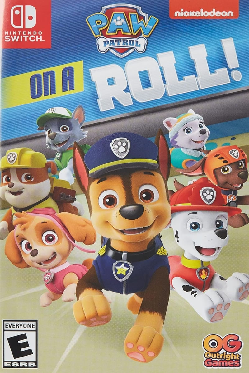 Patrulha Canina On A Roll Switch Midia Fisica