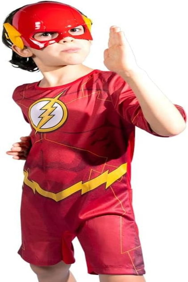 Fantasia Flash Com Máscara M Novabrink - 6516