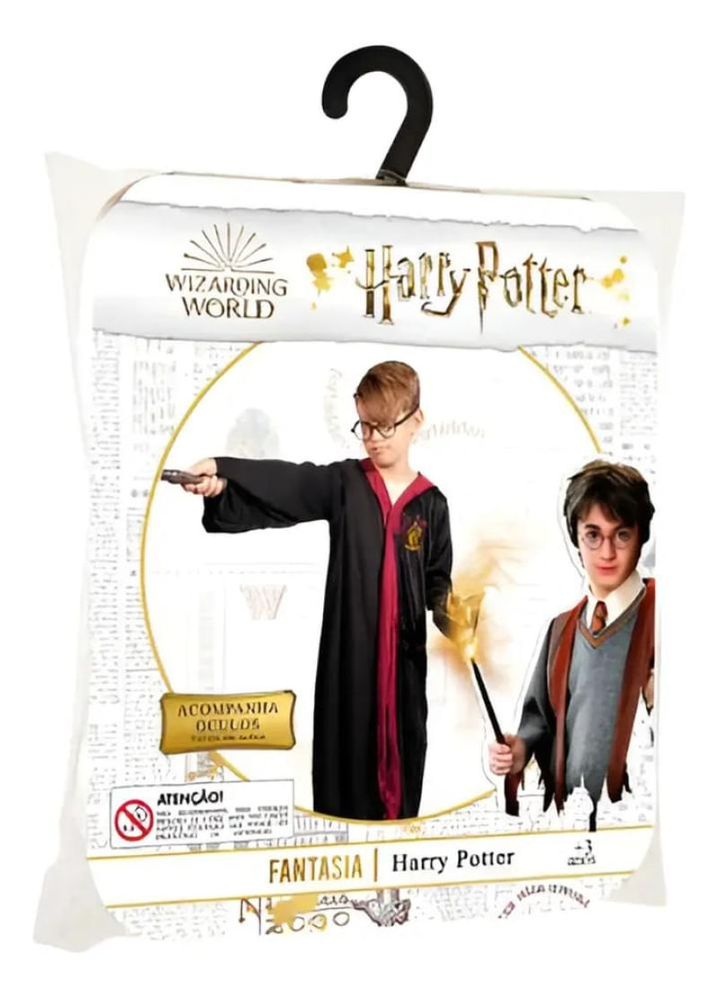 Fantasia Harry Potter Clássica G Novabrink - 6571