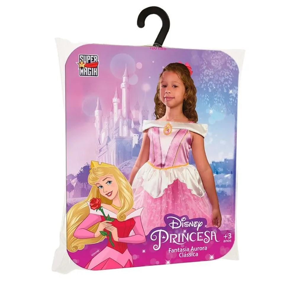 Fantasia Aurora Disney Clássica M Novabrink - 6903