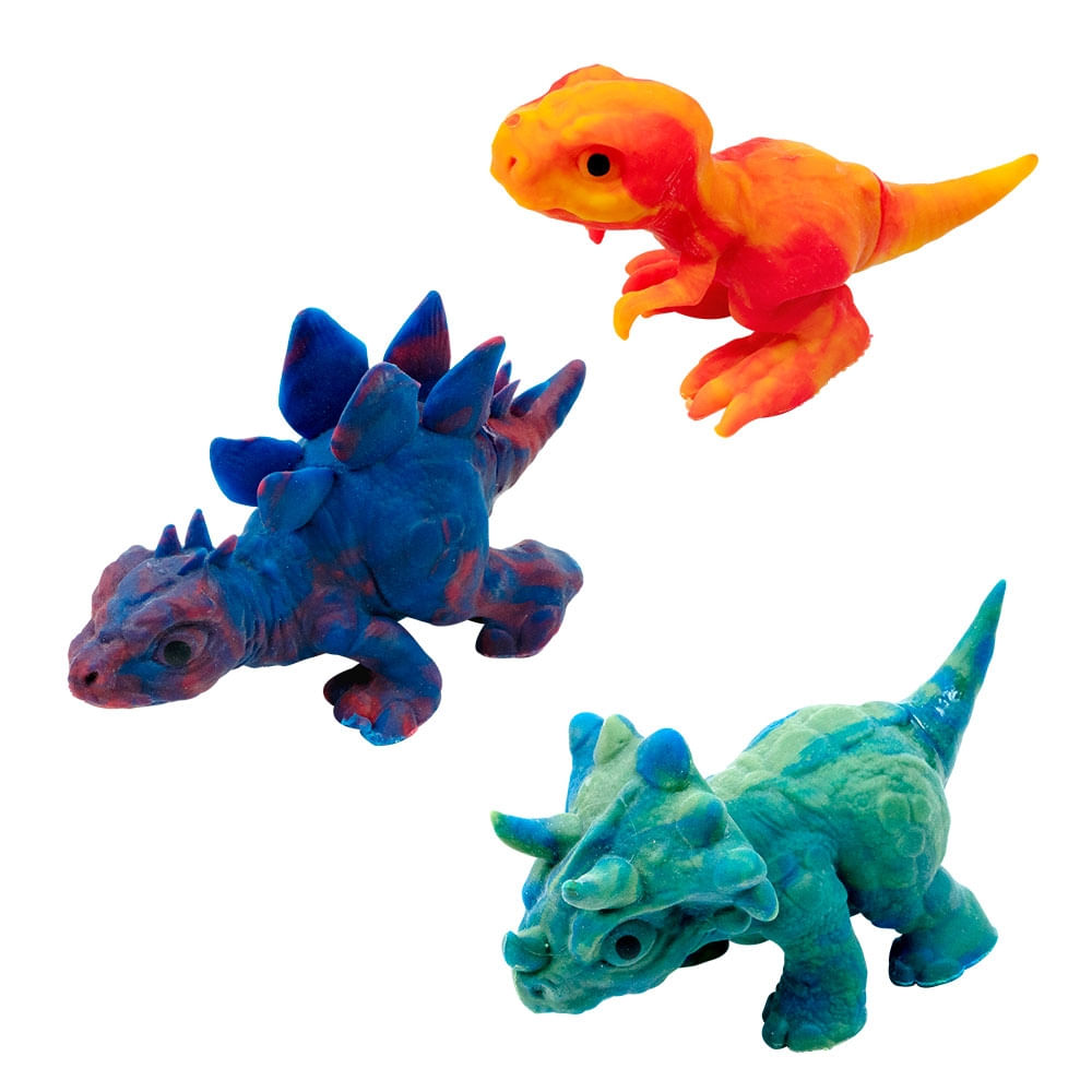 SQUISHY DINOSSAURO SORTIDOS - DM BRASIL