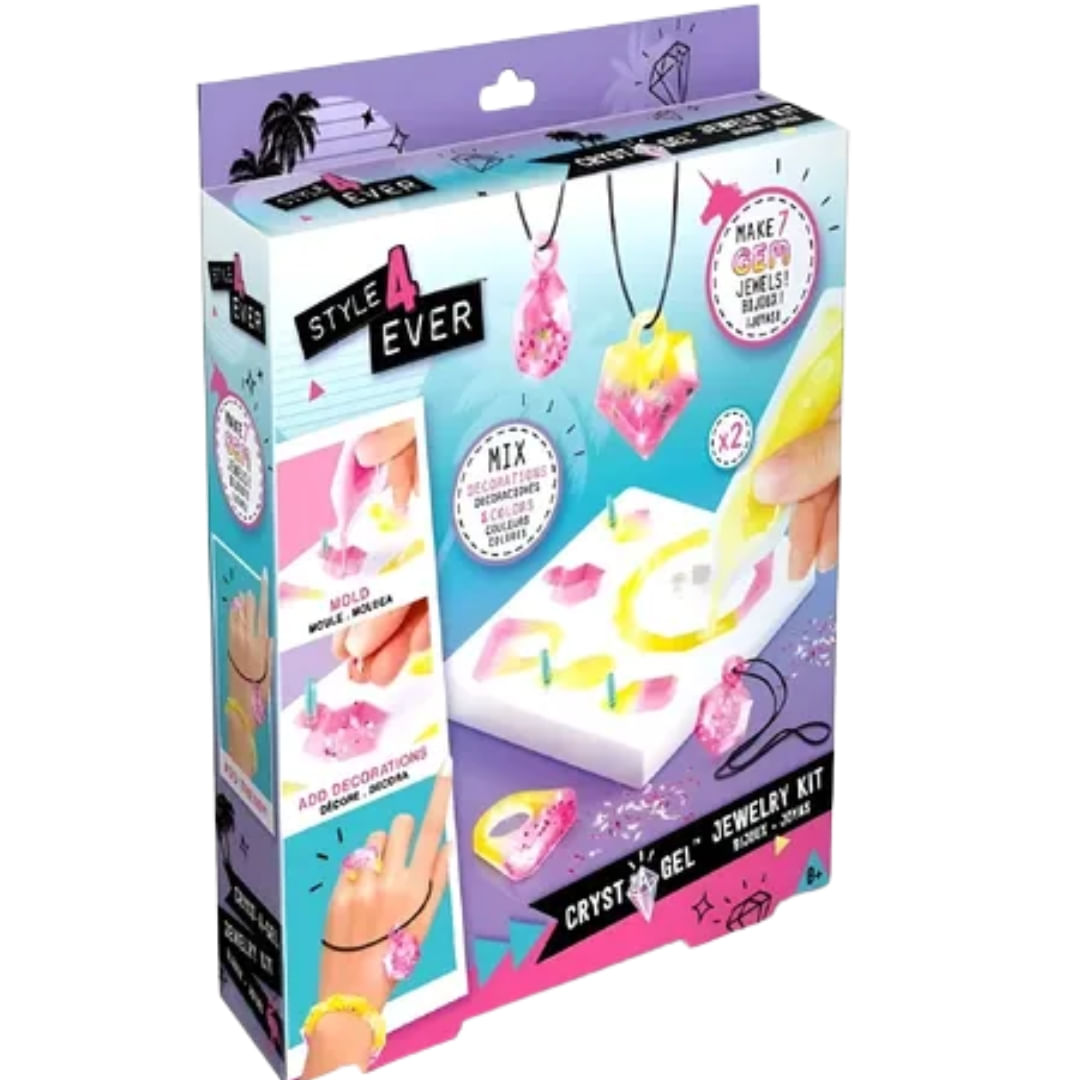 Kit De Joias Crystagel Style 4 Ever Original 1Magnus
