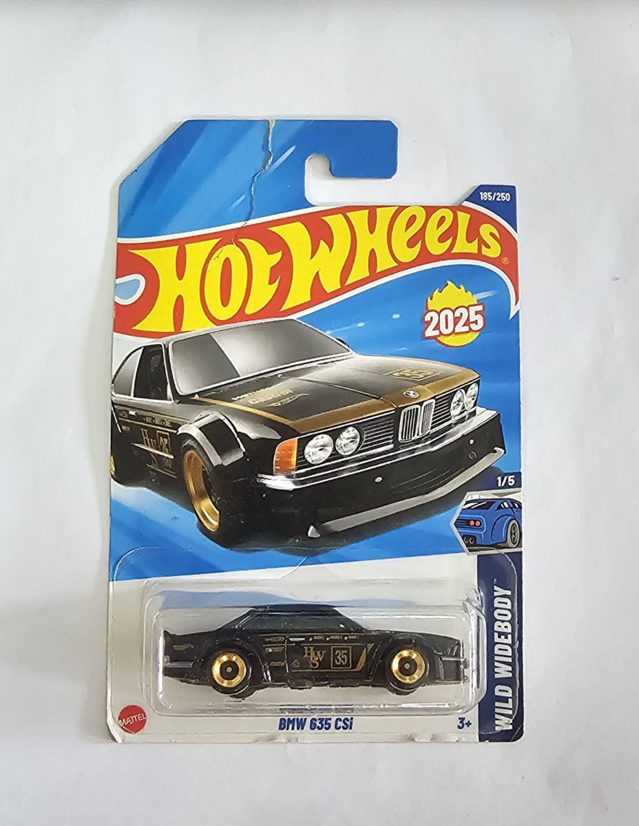 *Embalagem Danificada* Hot Wheels Wild Widebody - BMW 635 CSI