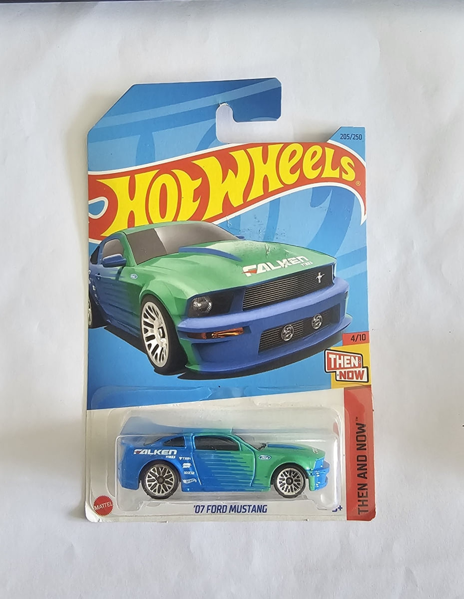 *Embalagem Danificada* Hot Wheels Then and Now - ? Ford Mustang